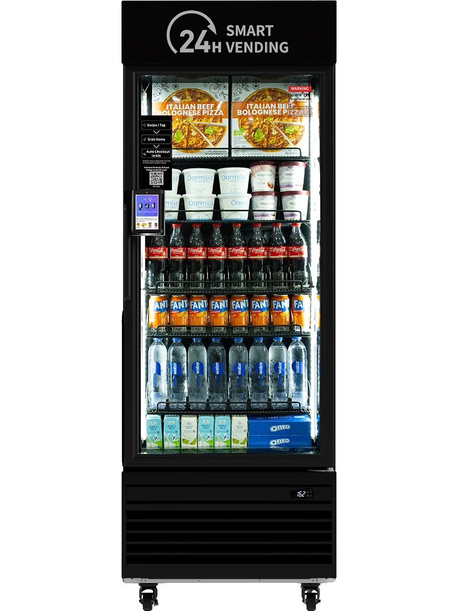 HaHa AI Smart Cooler Freezer 550 DD-550FT - flexi-temp freezer to ambient 384-item capacity