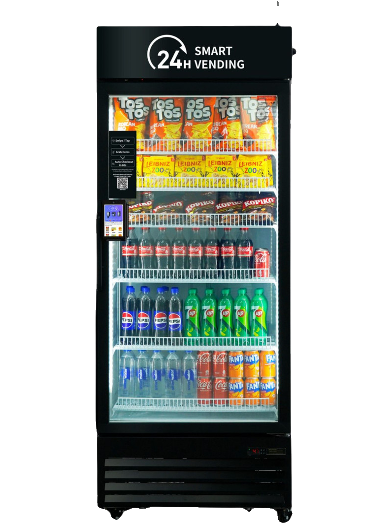 HaHa AI Smart Cooler Max 620 DC-620CT - large 420-item capacity, no screen