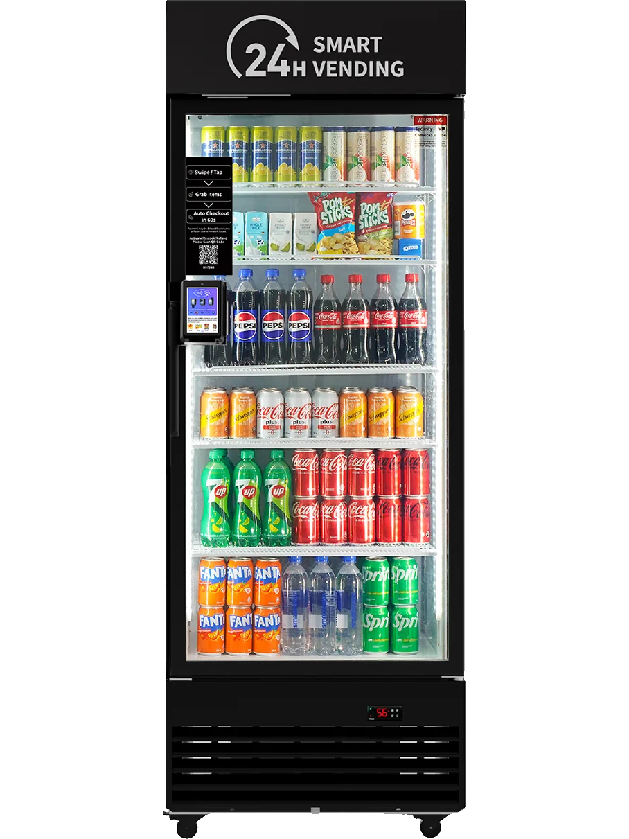 HaHa AI Smart Cooler Plus 440 DC-440D - beverage-focused 324-item capacity